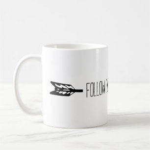 Follow your own path coffee mug
