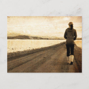 Follow Your Path Postcard