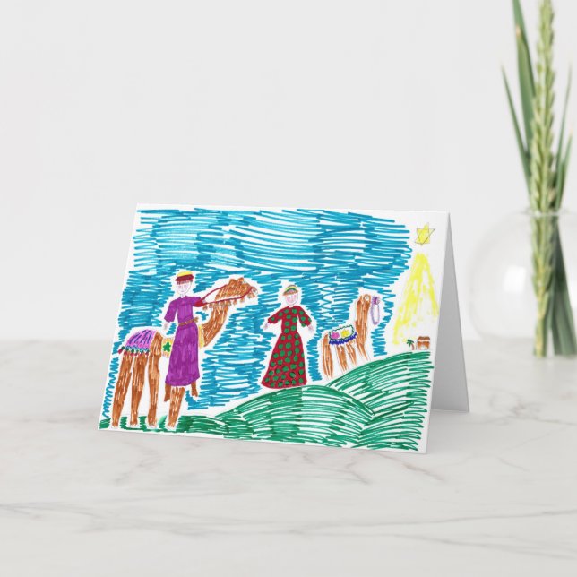 Following the Star Christmas Card (Front)