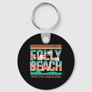 Folly Beach _3 Keychain