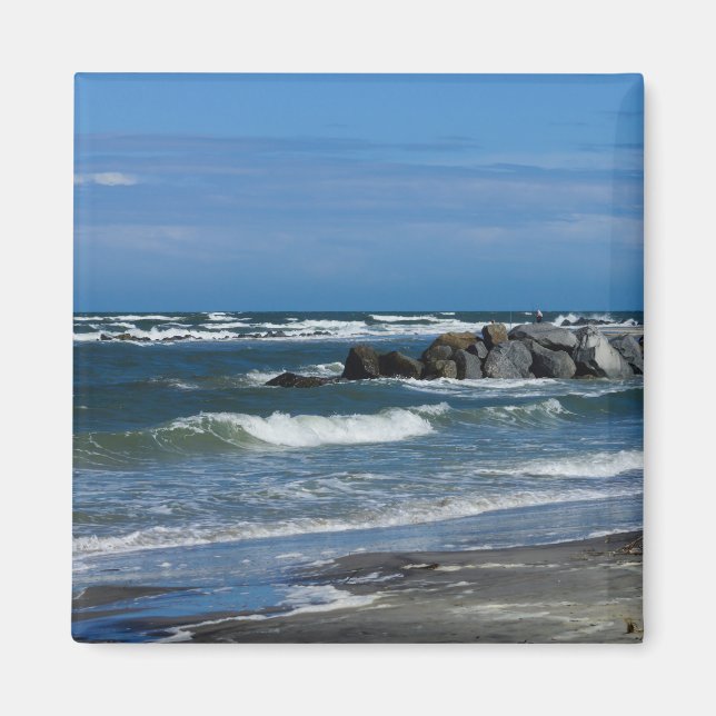 Folly Beach Atlantic Magnet (Front)