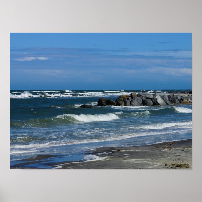 Folly Beach Atlantic Poster (Front)