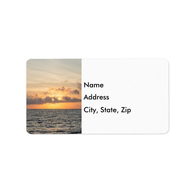 Folly Beach Morning Label (Front)