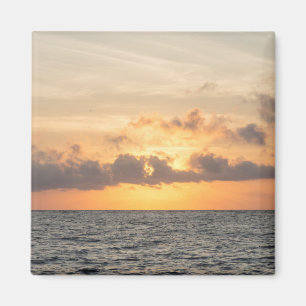 Folly Beach Morning Magnet
