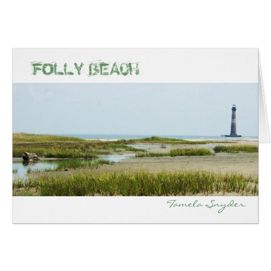 Folly Beach SC Card