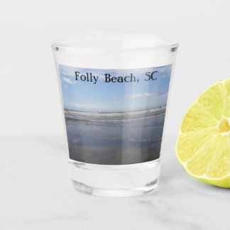 Folly Beach, SC Shot Glass