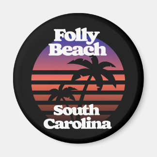 Folly Beach South Carolina Magnet