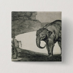 Folly of Beasts 2 Inch Square Button