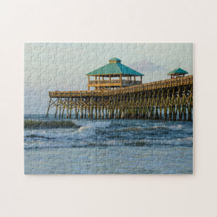 Folly Pier Morning Jigsaw Puzzle