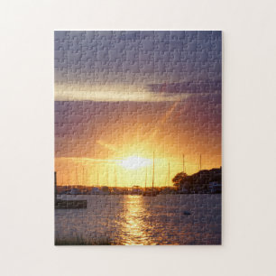 Folly River Sunrays Jigsaw Puzzle