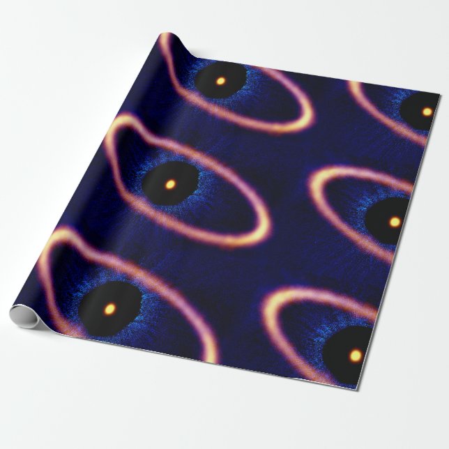 Fomalhaut Star System Debris Disc Wrapping Paper (Unrolled)