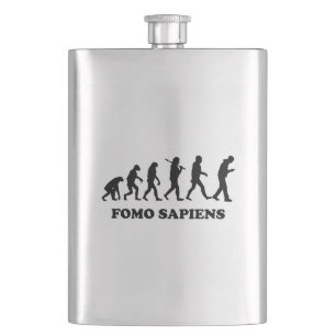 Fomo Sapiens Hip Flask