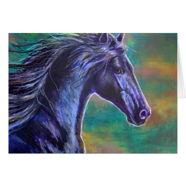 Fonctionnement noir d'étalon (Devant Horizontal)