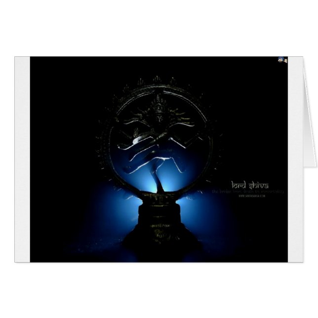 Fond de seigneur Shiva Blue (Devant horizontal)