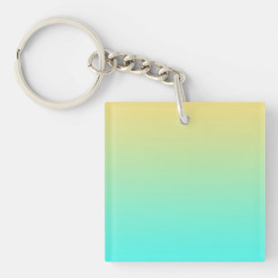 Fond dégradé pastel turquoise jaune