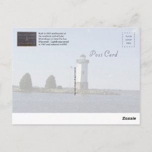 Fond Du Lac Lighthouse Postcard