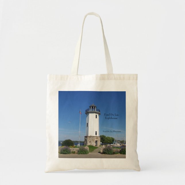 Fond Du Lac Lighthouse  tote bag (Front)