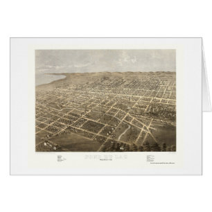 Fond Du Lac, WI Panoramic Map - 1867