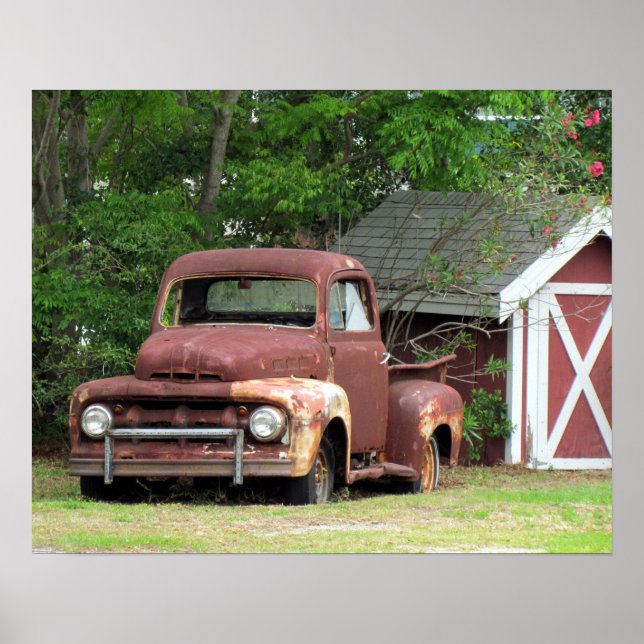 Fond Memories - Le Vieux Camion Rouge - Poster (Devant)