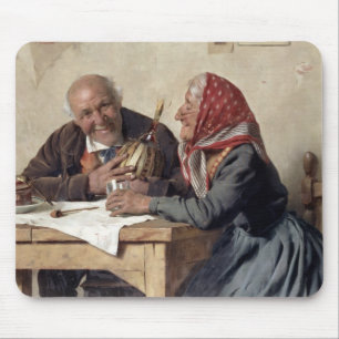 Fond Memories (oil on canvas) Mouse Pad