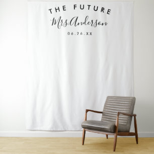 Fond nuptial minimal - Décor de fête - Tapisseries