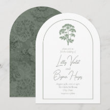 FONDNESS | Invitation de mariage arquée