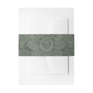 FONDNESS   Invite Belly Band Invitation Belly Band
