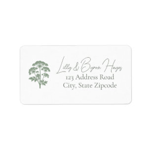 FONDNESS Return Address Label