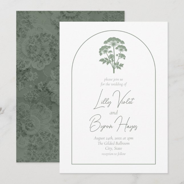 FONDNESS | Wedding Invite (Front/Back)