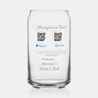 Fonds de lune de miel venomo paypal don Q R couple