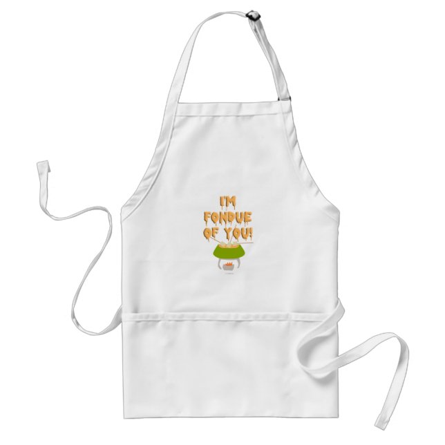 Fondue of You Statement Standard Apron (Front)