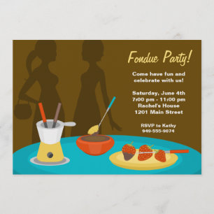Fondue Party Invitation