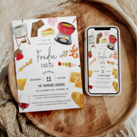 Fondue Party Wine Cheese Dinner Party Any Occasion