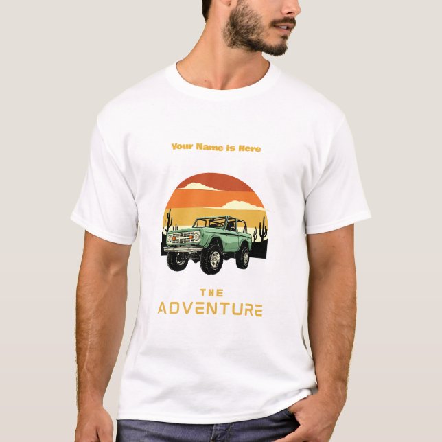 Fonix - The Adventure" Men’s Graphic Tee (Front)