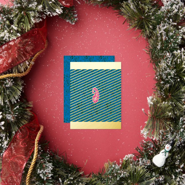 font, art, magenta, symbol, circle, pattern, logo, foil holiday postcard (Insitu)