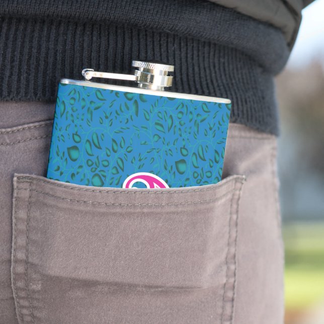 font, art, magenta, symbol, circle, pattern, logo, hip flask (In Situ)