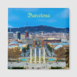 Font Montjuic, Barcelona magnet<br><div class="desc">Fridge magnet 
Barcelona 
Font Montjuic 
December 2019</div>