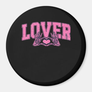 Font With Skeleton Hands Classic Design Magnet