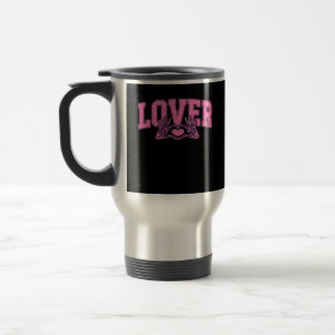 Font With Skeleton Hands Classic Design Travel Mug