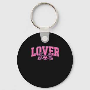 Font With Skeleton Hands Classic Keychain
