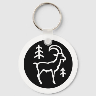 Font Zodiac: CAPRICORN + your Colours & Ideas Keychain