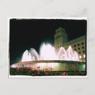 Fontaine de Barcelone - Plaça de Catalunya - Carte