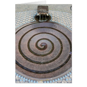 Fontaine d'eau - Koln, Allemagne (Cologne) Card