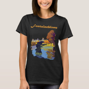 Fontainebleau Forest Lake Travel T-Shirt