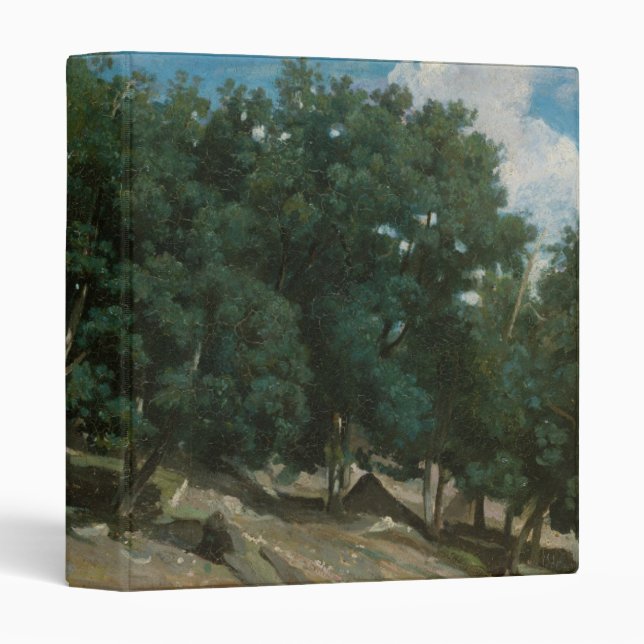 Fontainebleau Oak Trees Binder (Front/Spine)