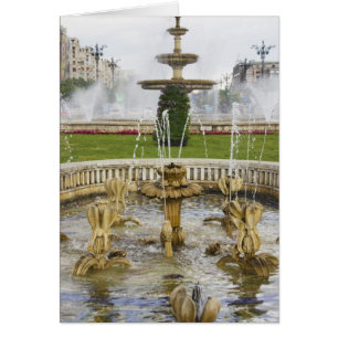 Fontaines devant le Palais du Parlement