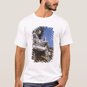 Fontana dei Quattro Fiumi, Piazza Navona, Rome, T-Shirt