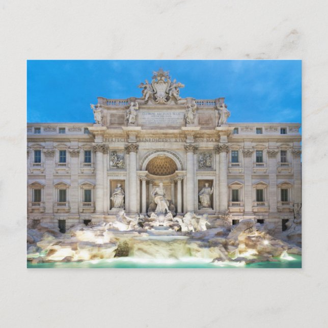 Fontana di Trevi Postcard (Front)