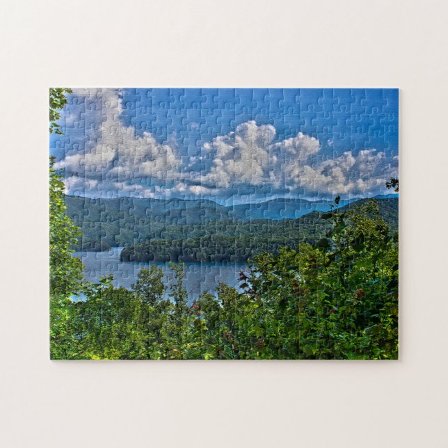 Fontana Lake, Great Smoky Mountains Photo Puzzle (Horizontal)