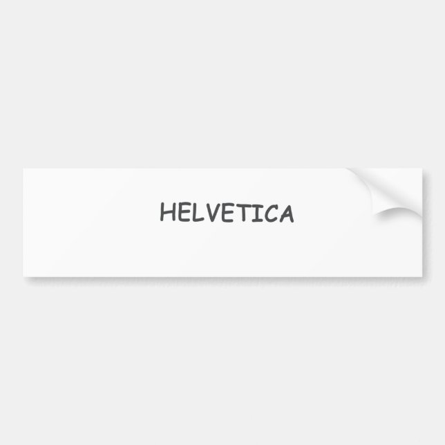 FonTastic Troll Bumper Sticker (Front)